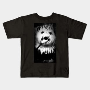 Trashy Punk - Black Kids T-Shirt